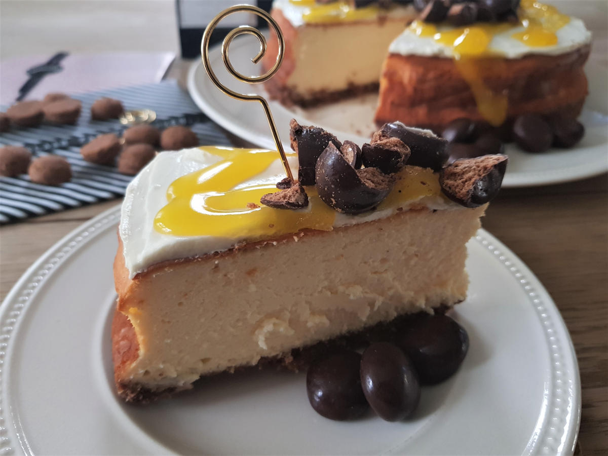 sinterklaas cheesecake voor een heerlijk avondje, met pepernoten én een echte Sint staf