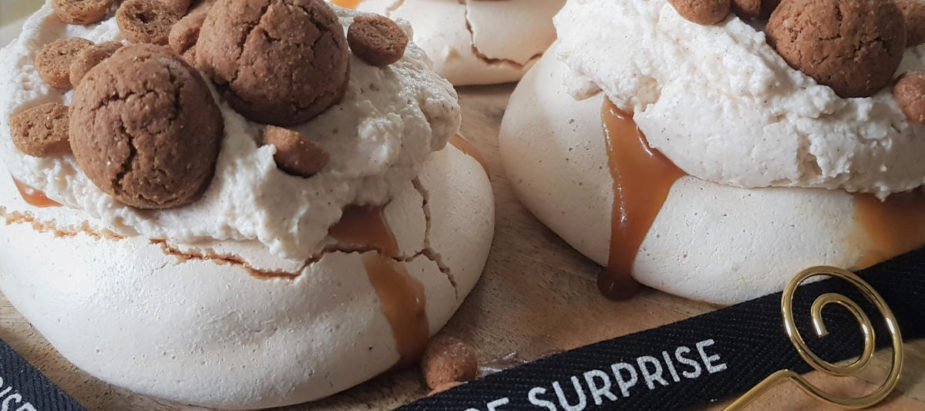 super lekkere pepernoten meringues, perfect voor een heerlijk avondje