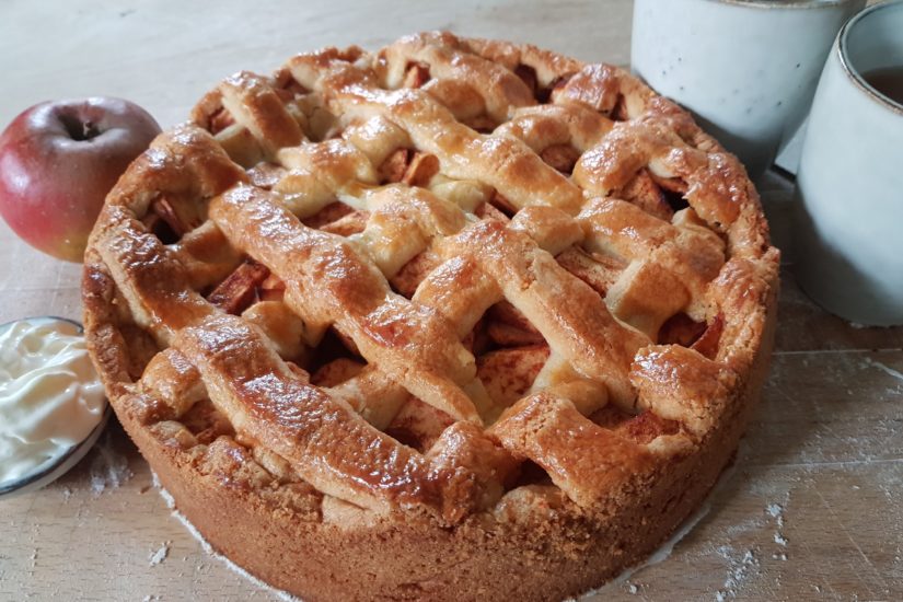 heerlijk ouderwetse hollandse appeltaart