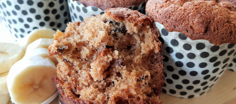 deze banana muffins zijn zó lekker