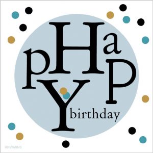 super leuke happy birthday kaart, deze dubbelzijdige verjaardagskaart met binderclip