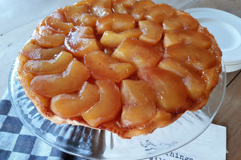 heerlijke tarte tatin, de omgekeerde appeltaart