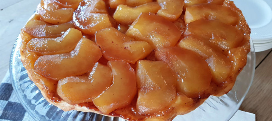heerlijke tarte tatin, de omgekeerde appeltaart