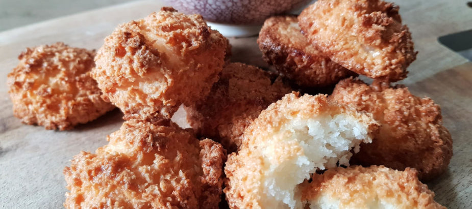 heerlijke kokosmakronen, super snel en simpel te maken