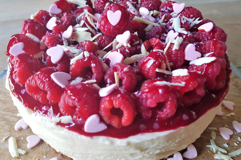 roomtaartje met frambozen 3 roomtaartje met bastognebodem en frambozentopping