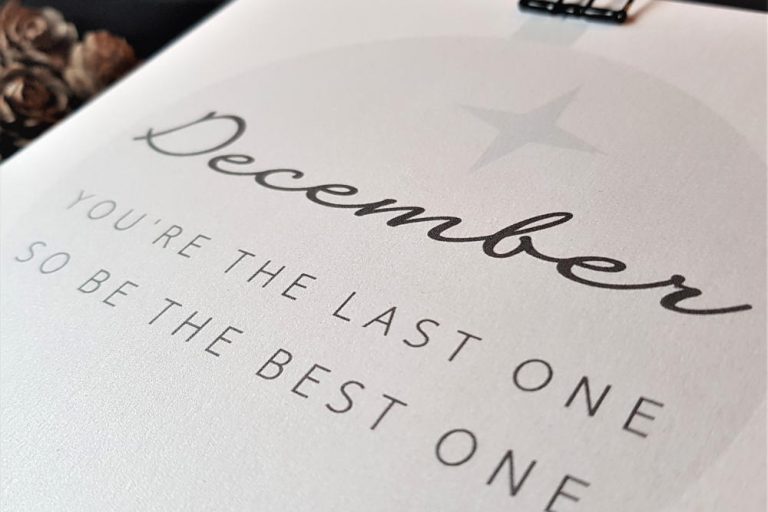 December, you’re the best one kaart december